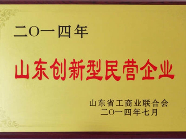 山東創新型民營企業